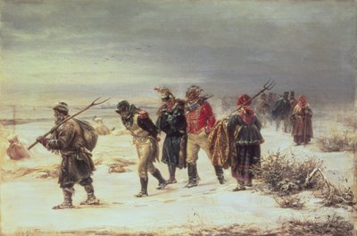 1812年（モスクワからの撤退）1873年 作： Illarion Mikhailovich Pryanishnikov