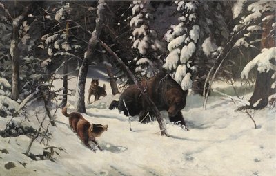 ベアハント 作： Illarion Mikhailovich Pryanishnikov