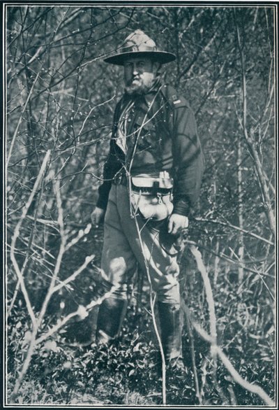 クォーターマスタースノーデン。フロンティアマン軍団のウォード、c1908 作： Illustrations Bureau