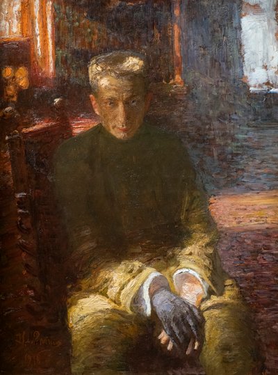 黒い手袋をはめたアレクサンドル・ケレンスキー 作： Ilya Efimovich Repin