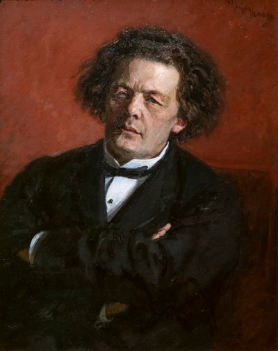 アントン・ルビンシュタイン 作： Ilya Efimovich Repin