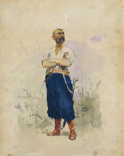 ザポロジアン 作： Ilya Efimovich Repin