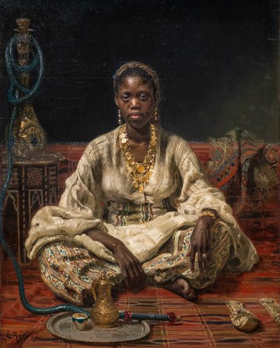 黒人女性 作： Ilya Efimovich Repin