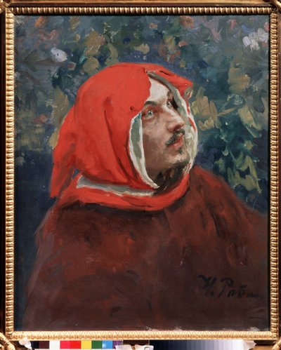 ダンテ・アリギエーリ（アリギエーリ時代 作： Ilya Efimovich Repin