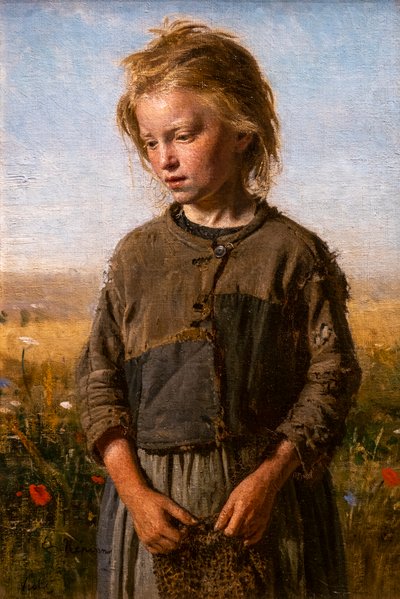漁師の娘 作： Ilya Efimovich Repin