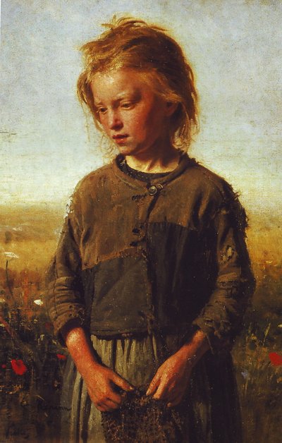 フィッシャーガール 作： Ilya Efimovich Repin
