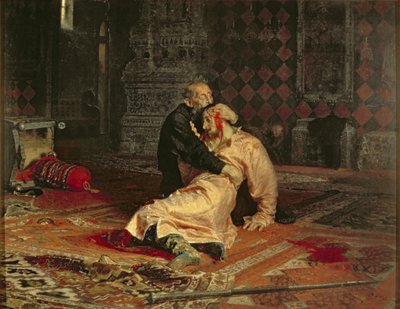 11 月 16 日のイワン雷帝とその息子 作： Ilya Efimovich Repin