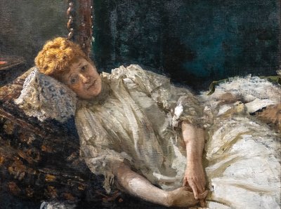 ルイーズ・ド・リケ、マーシー・アルジャントー伯爵夫人 作： Ilya Efimovich Repin