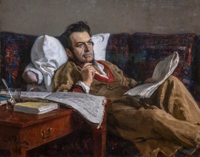 ミハイル・グリンカ作曲 オペラ「ルスランとリュドミーラ」 作： Ilya Efimovich Repin