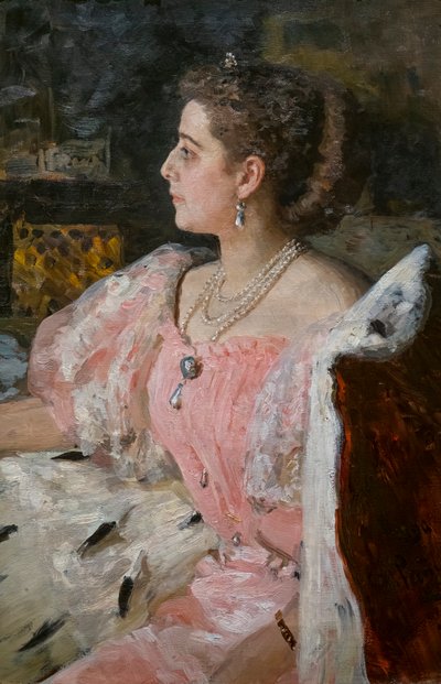 ナタリア・ゴロビン 作： Ilya Efimovich Repin