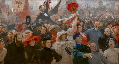 1905年10月17日 作： Ilya Efimovich Repin