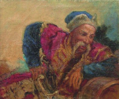オタマンイヴァンシルコ、1889年 作： Ilya Efimovich Repin