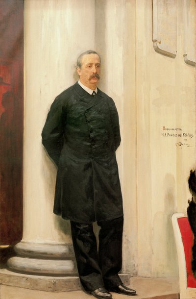 ボロディンの肖像 作： Ilya Efimovich Repin