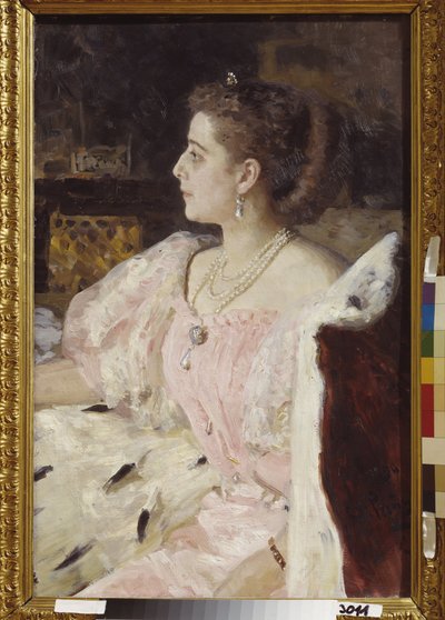 ニタリア・ゴロヴィナ王女の肖像 作： Ilya Efimovich Repin