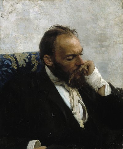 イヴァノフ教授の肖像 作： Ilya Efimovich Repin