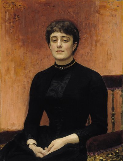Yelizaveta Zvantseva 1864-1921の肖像 作： Ilya Efimovich Repin