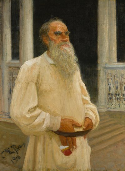 著者の肖像レフ・ニコラエヴィッチ・トルストイ1828-1910、1916。 作： Ilya Efimovich Repin