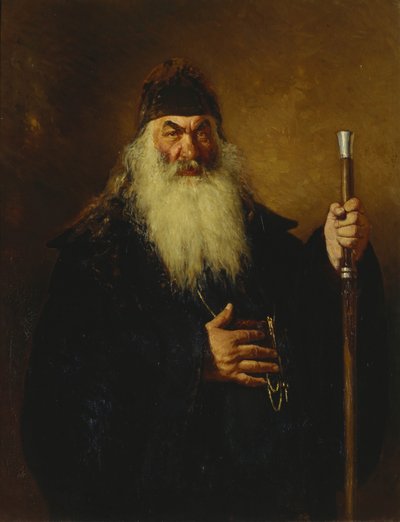 プロトディーコン、1877 作： Ilya Efimovich Repin