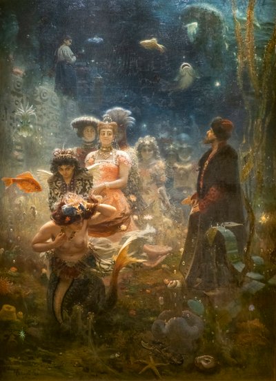 水中王国のサドコ 作： Ilya Efimovich Repin