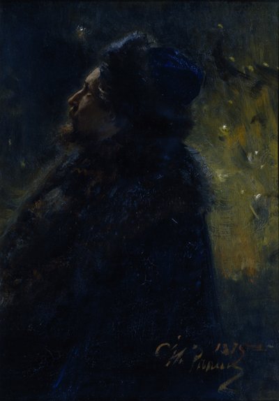 サドコ。アーティストの肖像ヴィクトル・ヴァスネツォフ1848-1926、1875 作： Ilya Efimovich Repin