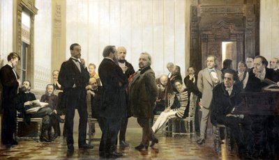 スラヴの作曲家、1871年から1872年 作： Ilya Efimovich Repin