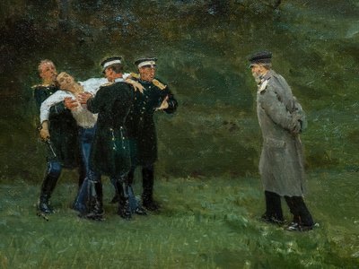 THE DUEL（詳細） 作： Ilya Efimovich Repin