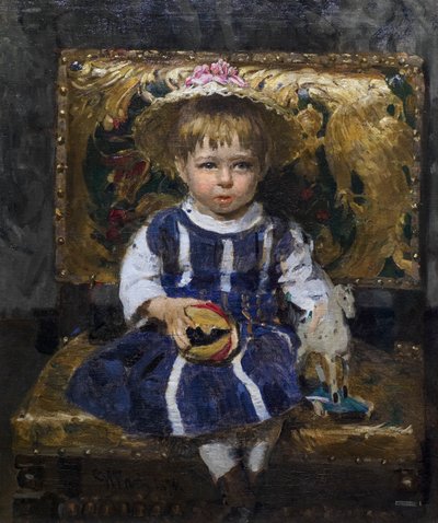 ヴェラ・レピン・チャイルド 作： Ilya Efimovich Repin