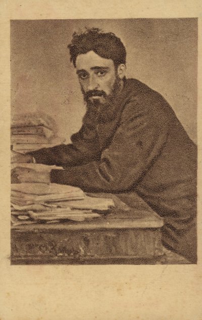 Vsevolod Garshin、ロシアの短編小説家 作： Ilya Efimovich Repin