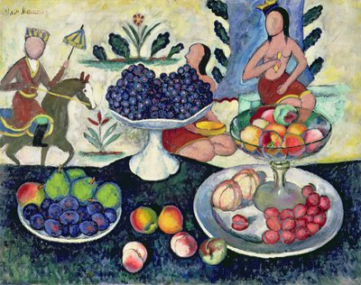果物の静物、1913 作： Ilya Ivanovich Mashkov
