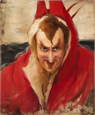 Grigory Grigoryevich Ge 1867-1942 メフィストフェレスとして。 作： Ilya Efimovich Repin