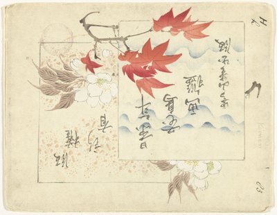 索引 桂年花鳥画（シリーズタイトル） 経年課長画譜 作： Imao Keinen