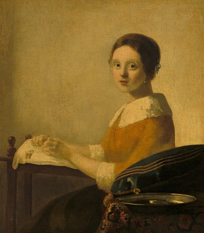 レースメーカー 作： Imitator of Johannes Vermeer