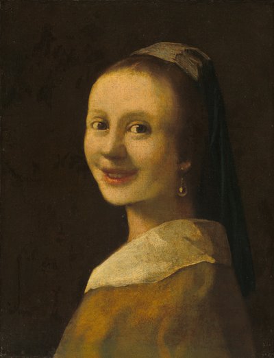 笑顔の女の子 作： Imitator of Johannes Vermeer