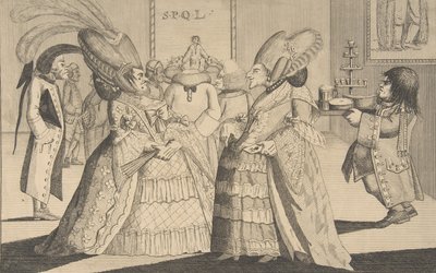 1776 年 5 月 20 日の市の敗走。 作： In the manner of Richard St.