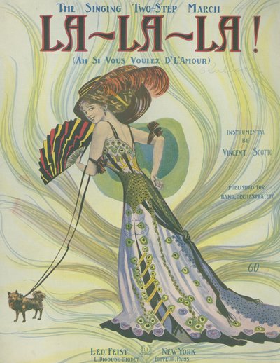 La-La-La (Ah Si Vous Voulez DLAmour), c.1770-1959 (版画) 作： Inc. Leo Feist