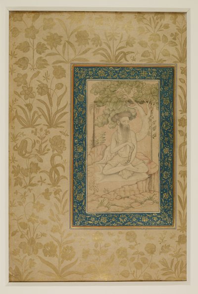 ヒンドゥー教の行者 作： Indian School