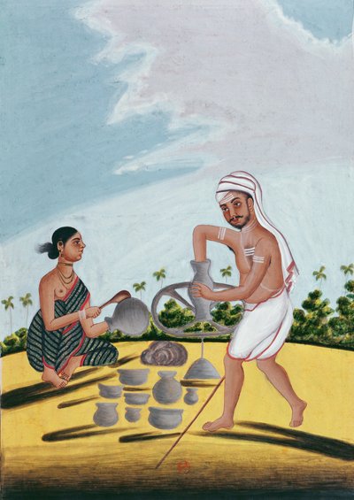 陶芸家 作： Indian School