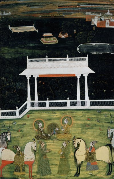 プリンスリーパラダイスc。 1750〜1760 作： Indian School