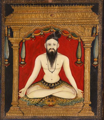 サードゥ（接着剤、染料、金） 作： Indian School
