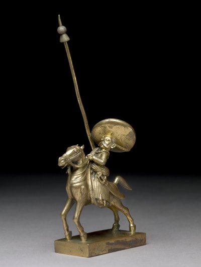 インドのランサー、ビザガパタムc.1795（真鍮） 作： Indian School