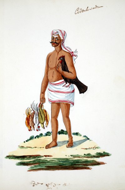 鶏の農家（紙にトイレ） 作： Indian School