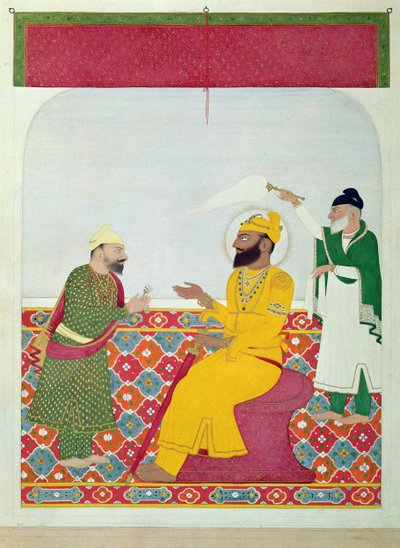 グルゴヴィンドシン（1666〜1708）1815〜25 作： Indian School