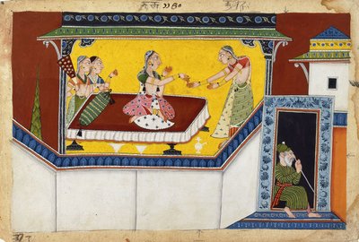 Dasaratha王の2番目の女王であるKaikeyi 作： Indian School