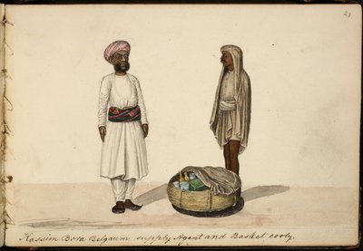 Kassim Bohori, Agente de Suprimentos. Bélgica 作： Indian School