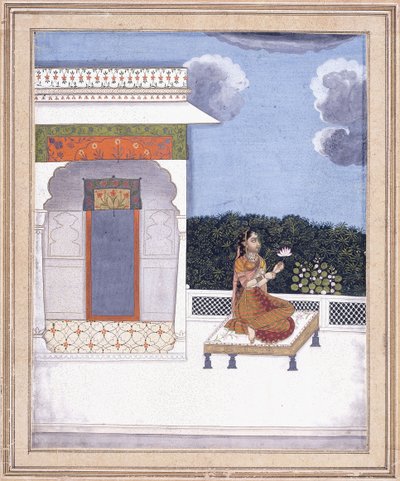 マラスリラジーニ、c。 1760-70 作： Indian School