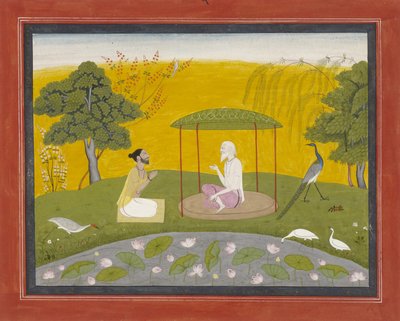 マルカンデヤはハイムニを4つの賢明な鳥に言及します。 作： Indian School