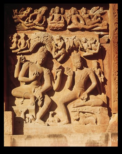 ヴィシュヌ神殿からの救済、西暦500年頃 作： Indian School