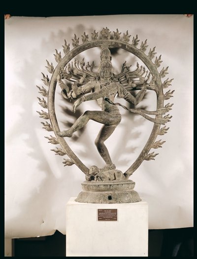 シヴァナタラジャ、ドラヴィディアン（ブロンズ）（239922も参照） 作： Indian School