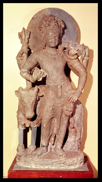 イルダルのシヴァ神の像 作： Indian School