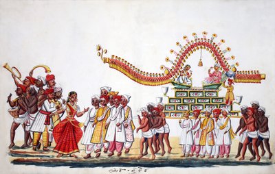 結婚式（紙にトイレ）（908425-6も参照） 作： Indian School